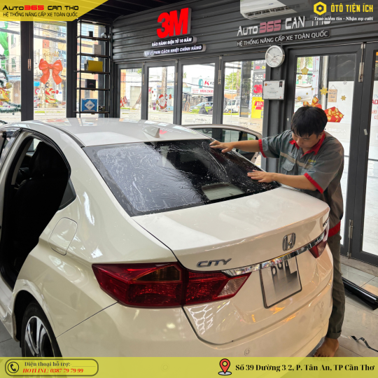 PHIM CÁCH NHIỆT CR-BLK FULL XE HONDA CITY 