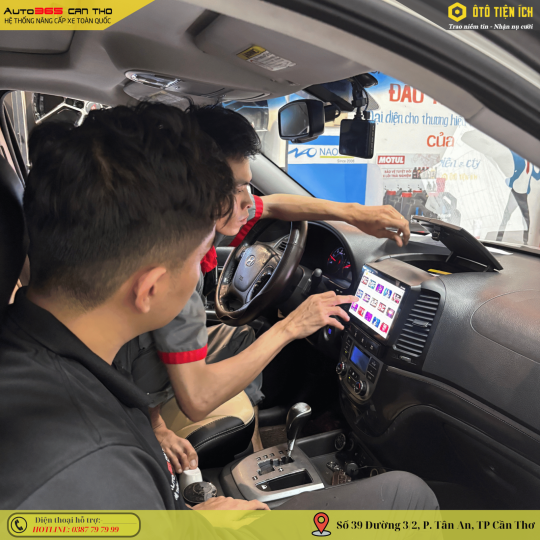 MÀN HÌNH ZESTECH Z18 - HYUNDAI SANTAFE 