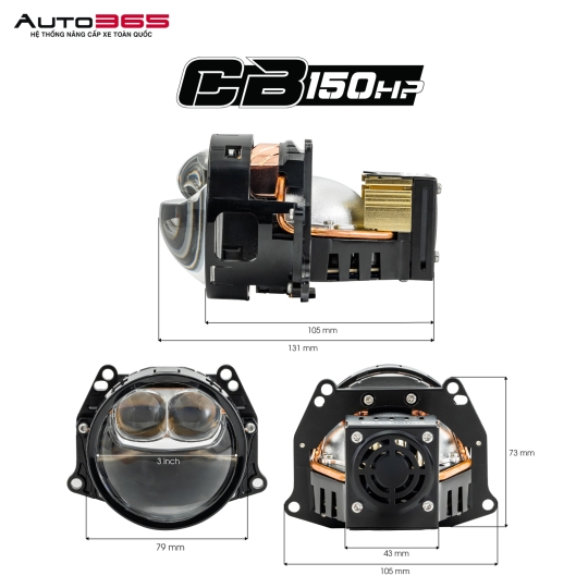 BI LED TITAN CB150 HP 