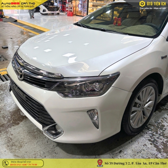 HIỆU CHỈNH MẶT SƠN - ĐÁNH BÓNG LÀM ĐẸP TOYOTA CAMRY